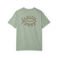 Load image into Gallery viewer, Faith Over Fear Fish Tee
