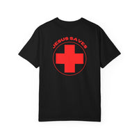 Load image into Gallery viewer, Jesus Saves Lifeguard Tee
