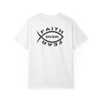 Load image into Gallery viewer, Faith Over Fear Fish Tee
