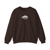 Load image into Gallery viewer, Jesus Saves Ichthys Crewneck Sweatshirt
