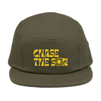 Load image into Gallery viewer, Embroidered Chase The Son 5 Panel Hat
