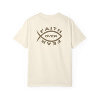 Load image into Gallery viewer, Faith Over Fear Fish Tee
